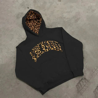 Northvine® Leopard Hoodie Set