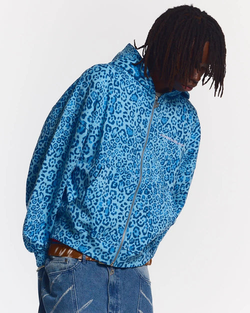 Northvine® Leopard Zipup Set